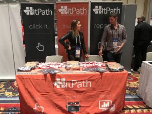 Fabi at the HitPath booth